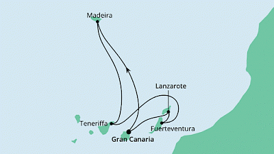 Kanárské ostrovy a Madeira