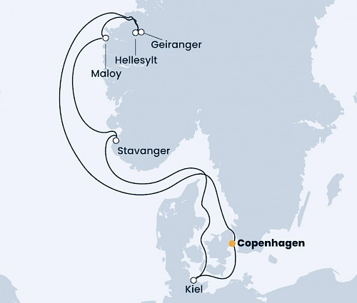 Norské fjordy
