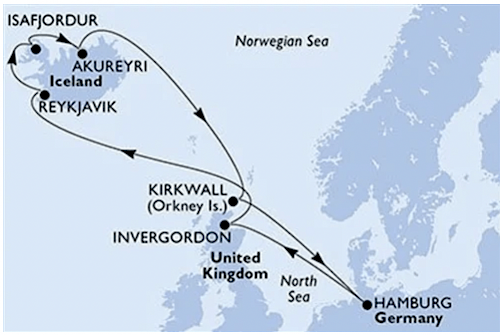 Skotsko a Island