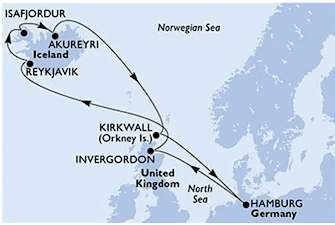 Skotsko a Island