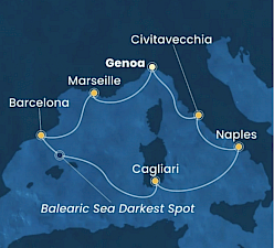 Středomoří s Costa Toscana