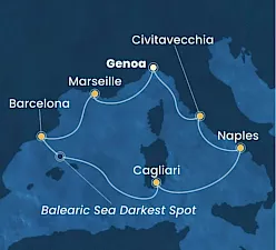 Středomoří s Costa Toscana