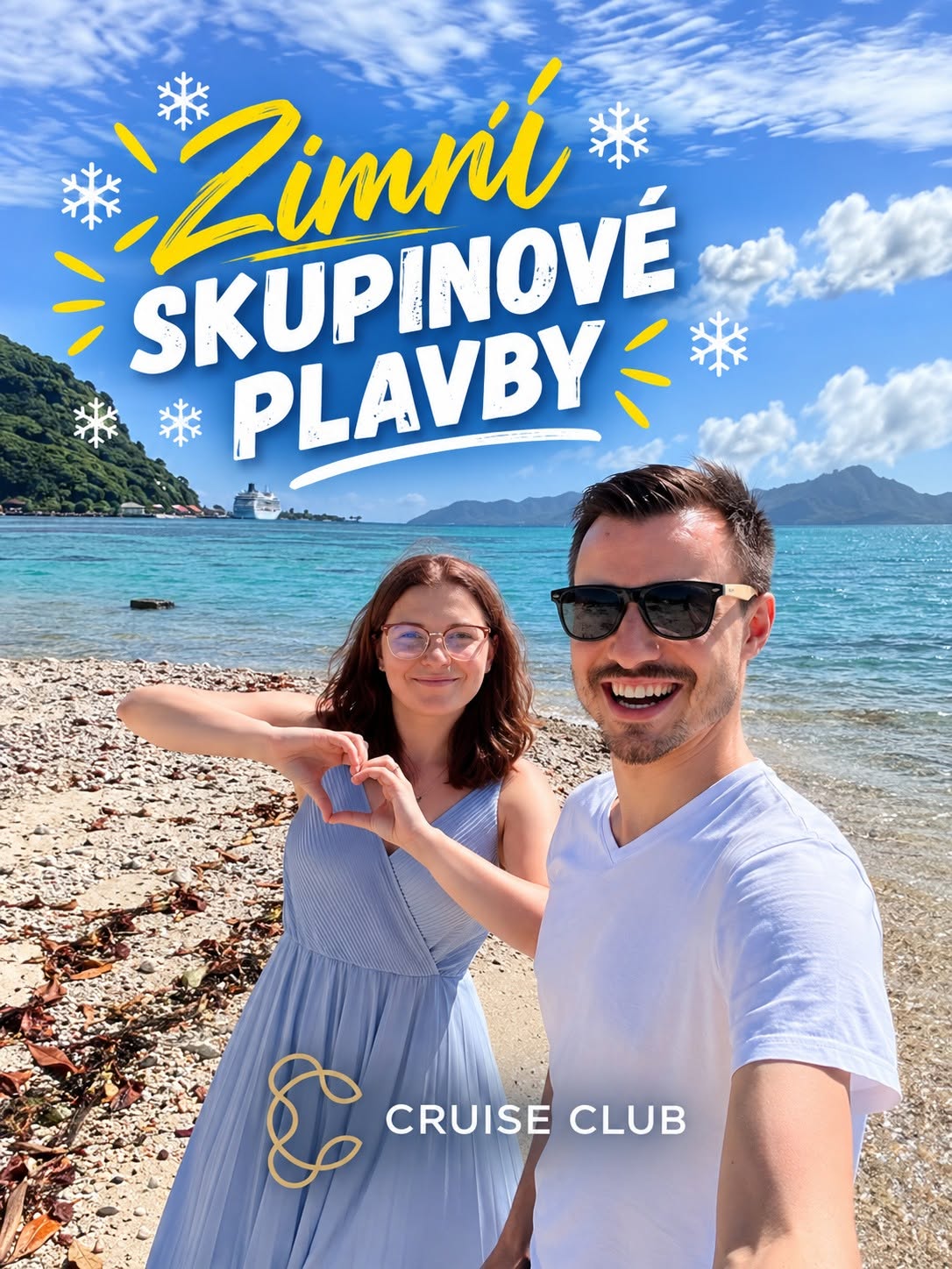 ☀️ ZIMNÍ SKUPINOVÉ PLAVBY - za sluncem do exotiky!