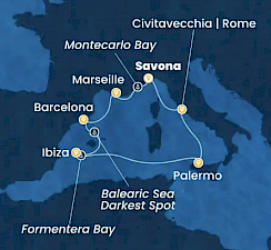 Středomoří s Costa Toscana